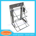 colorful metal wire table top product display retail